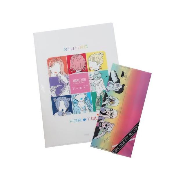 クリアファイル＆チケットホルダーセット A4ファイル＆縦長ファイル