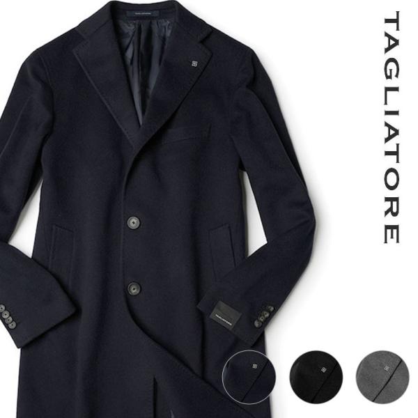 TAGLIATORE（タリアトーレ） チェスターコート メルトン カシミヤ100