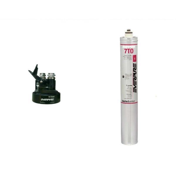 新規設置仕様 エバーピュア浄水器ヘッドフィルタセット品 QL3-7TO