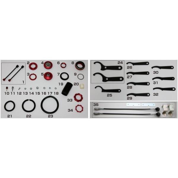 BLITZ（ブリッツ） 【BLITZ/ブリッツ】 DAMPER ZZ-R 補修パーツ No7