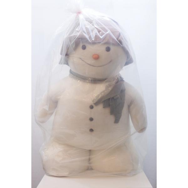 特特大】ぬいぐるみ 全長110cm 自立 エデン社 レトロ スノーマン 中古