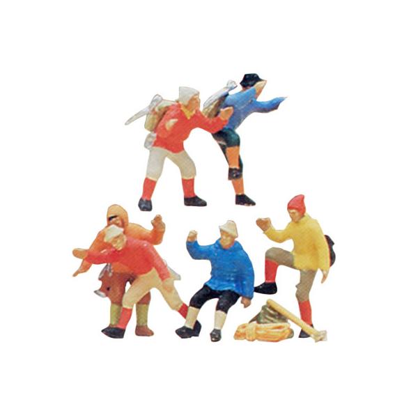 資材：Preiser（プライザー）登山家たち1* : 遊恵盆栽 Yahoo!店 - 通販