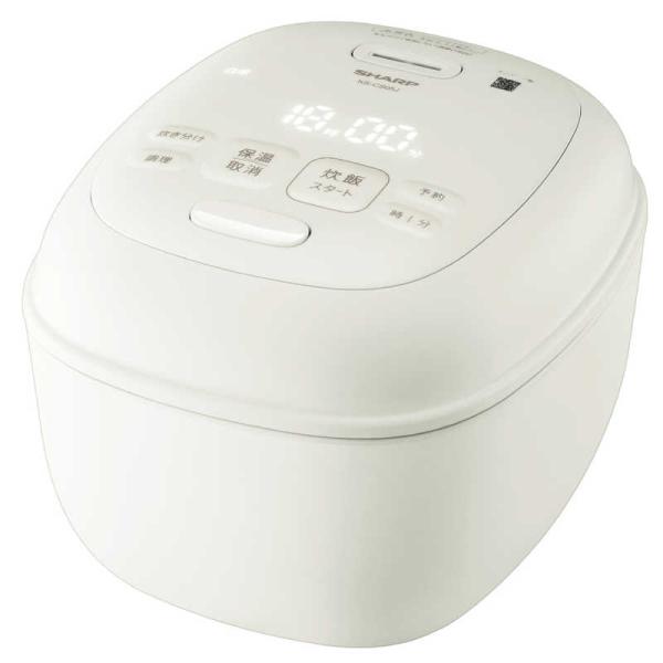 シャープ SHARP 炊飯器 3合 マイコン ホワイト KS-CS05J-W : コジマ