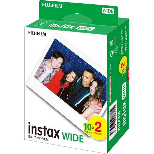 チェキ フィルム インスタックス ワイド instax WIDE用 無地 2P 2