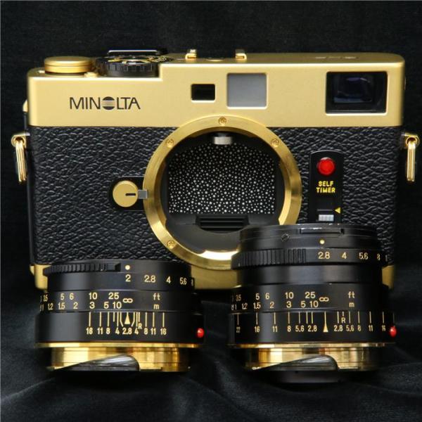良品》MINOLTA CLE GOLD +M40mm F2 +M28mm F2.8 : カメラ専門店マップ