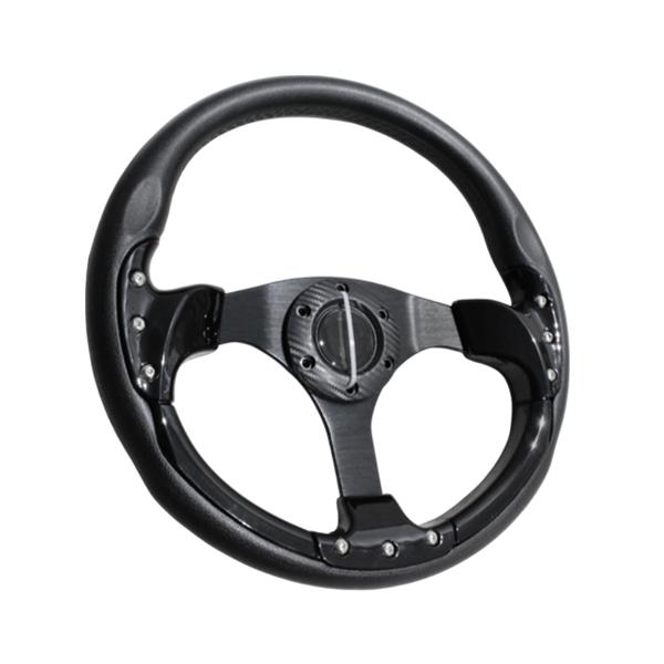 モモ形状 MOMO ステアリング ブラック 35Φ35cm GRIP ROYAL/AVENUE