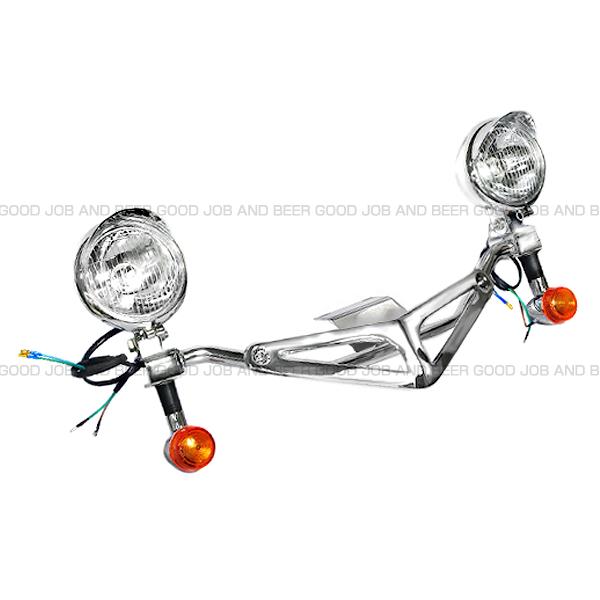 バルカンVN 800 900 1500 1600 1700 フォグバー フォグランプ