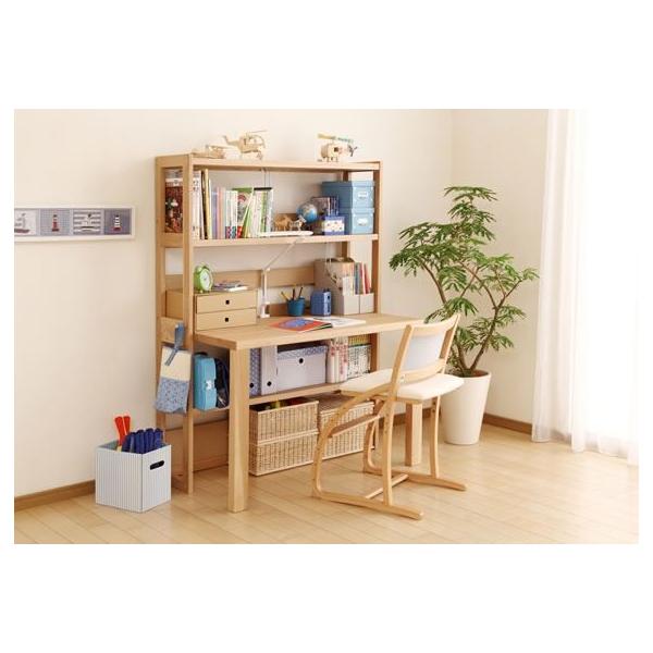 ボナシェルタ カリモク 書棚2点セット 幅110 (デスク 書棚) 学習机 PC