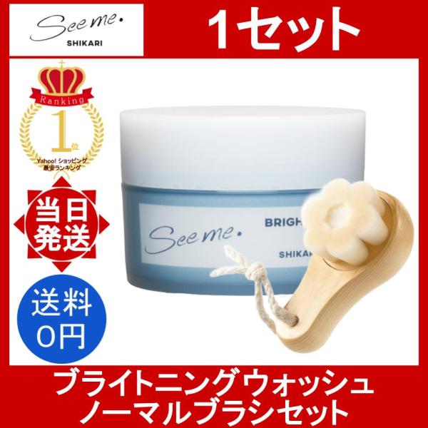 SHIKARI ブライトニングウォッシュ ノーマル ブラシセット 1セット