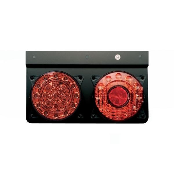 ICL LEDコンビテールランプ 丸型2連埋め込みタイプ : ヤマダボディー