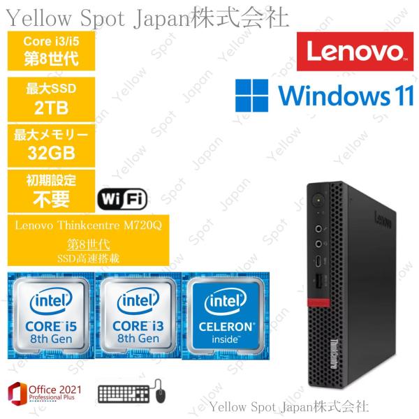 Core M720q Lenovo Windowsデスクトップ i3 ThinkCentre