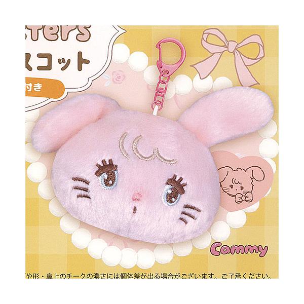 mikko characters フェイス マスコット 4：Cammy Qualia ガチャポン