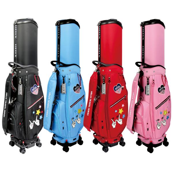 限定品 TIGORA HELIX ゴルフ キャディバッグ 四輪キャスター付き
