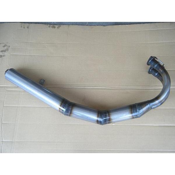 RZ250/350用集合管 （クリアータイプ）【 ゼス管80パイかち上げ