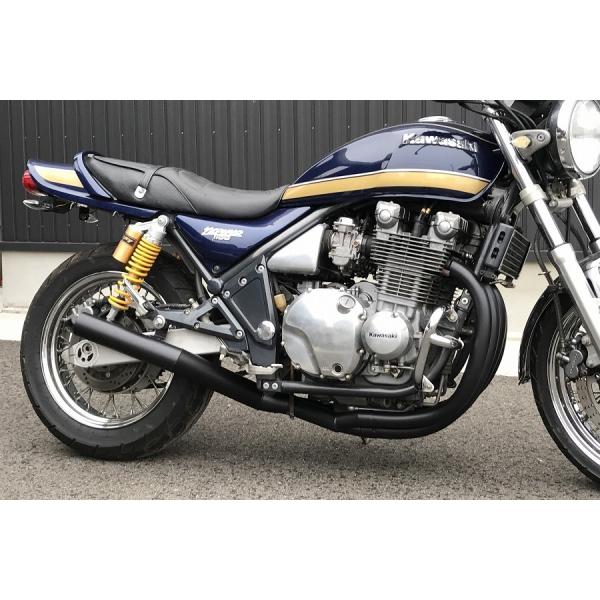 ゼファー1100用 4-2-1集合 42.7エキパイ 【 ゼス管ショート 手曲げ