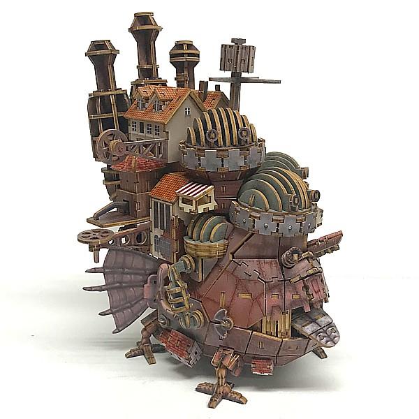 ki-gu-mi ハウルの動く城 木製組み立てキット ハウルの動く城 ki-gu-mi