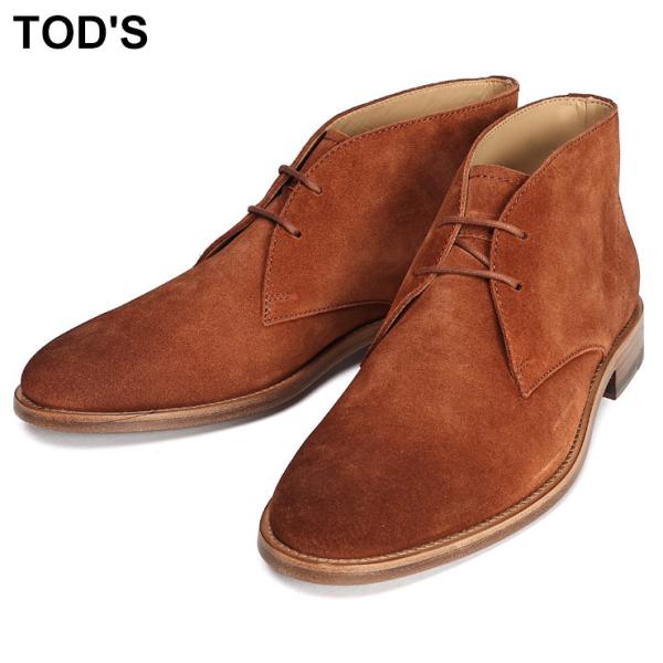 TOD'S（トッズ） スウェード チャッカブーツ メンズ TDXXM34C0D80REK