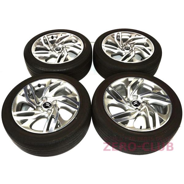 シトロエンC4-2等/純正アルミホイール 7.5J-17 +32 4H-108 ガンメタ