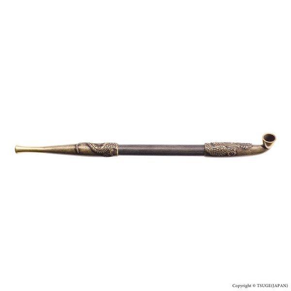 浅草煙管登り龍古美七寸 あさくさぎせるのぼりりゅう キセル（煙管