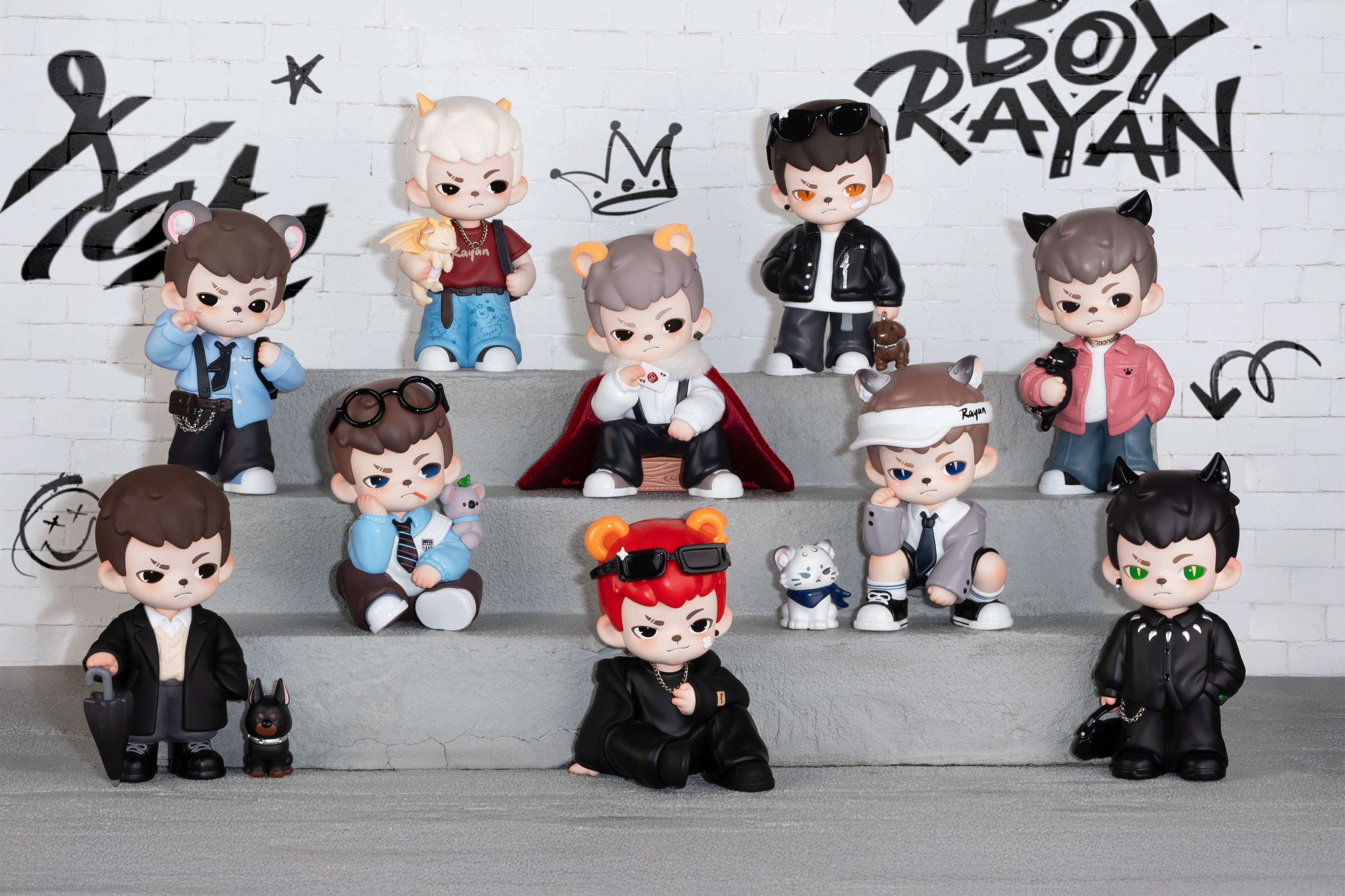 TNTSPACE】Rayan 天性プレイヤーシリーズ フィギュア・フィギュア