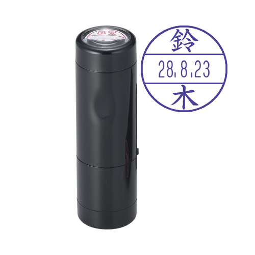 データーネームEX15号 キャップ式 ブラック 既製 黒|XGL-15H-K XGL-15M