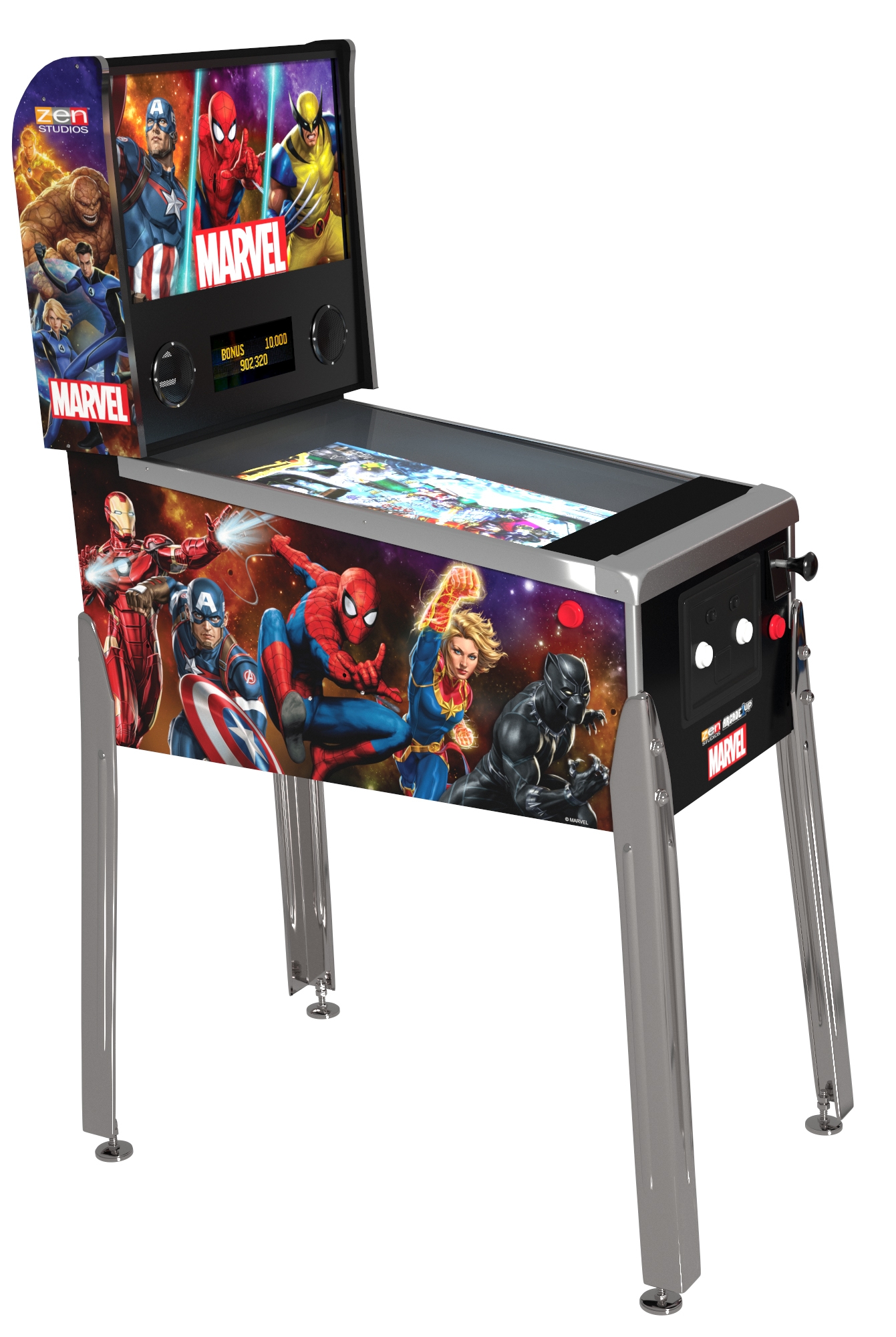 Arcade1Up Marvel Pinball - TSC.ca