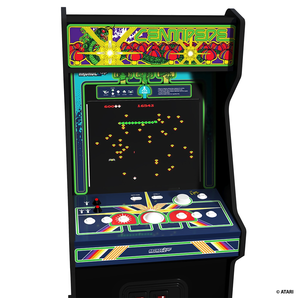 Arcade1Up Atari Legacy Arcade Game Centipede Edition with Riser