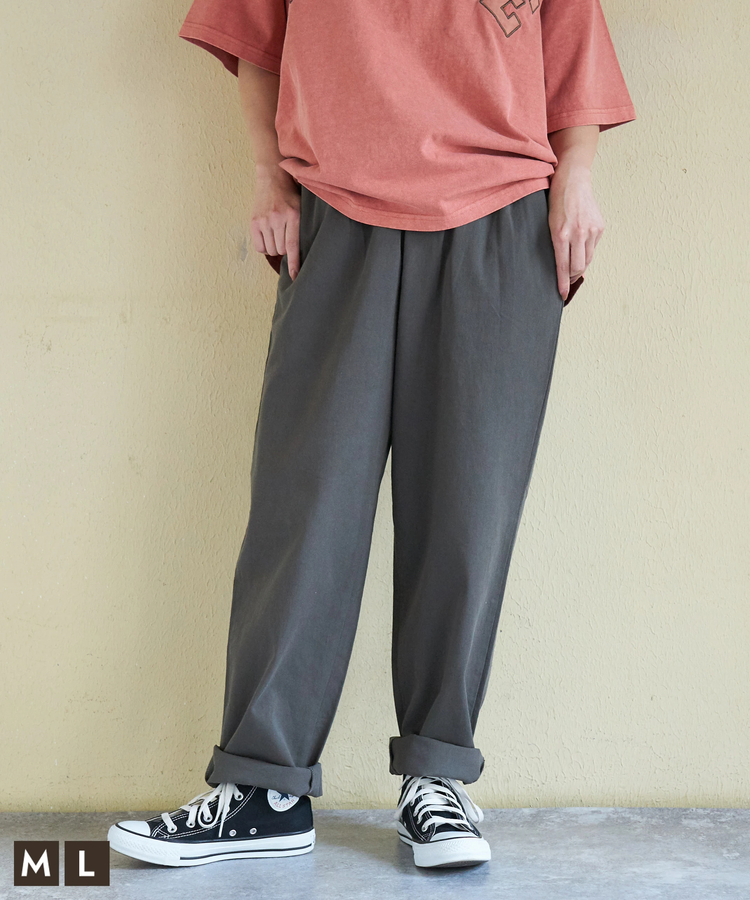 春新作】コットン ツイル エブリデイパンツ｜ファッション通販サイトの