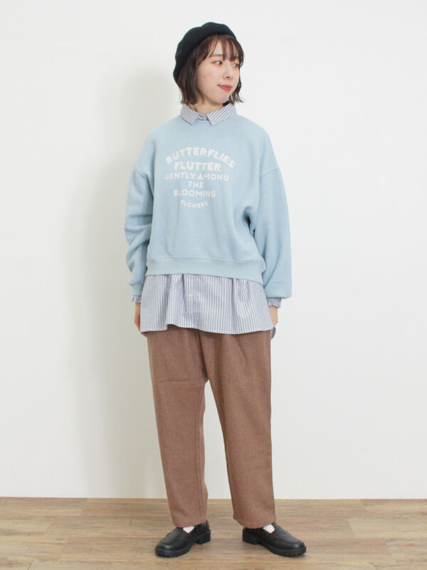 セール】 柄アソートプリントスウェット（グレー/ピンク/ミント