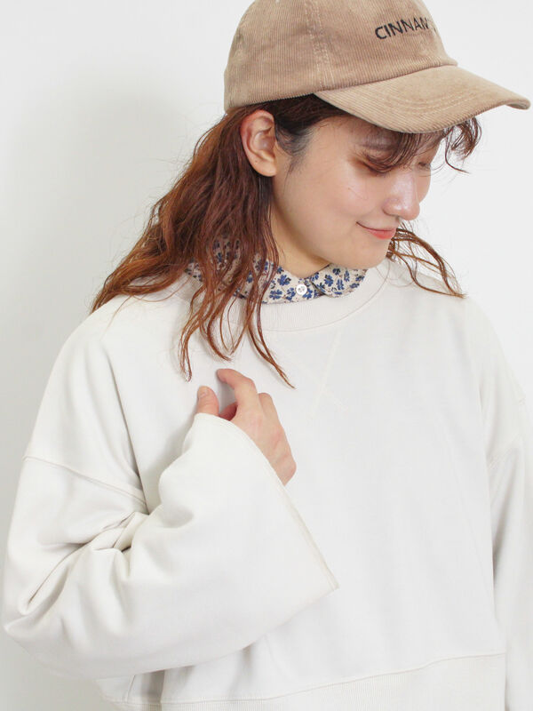 セール】 ◎ショート丈スウェット（ブラック/ピンク/ブラウン/キナリ