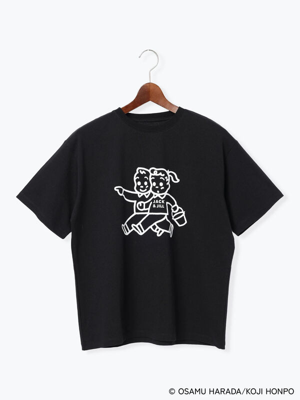 OSAMU GOODS×Te chichi TERRASSE】フロントプリントTシャツ（オフ