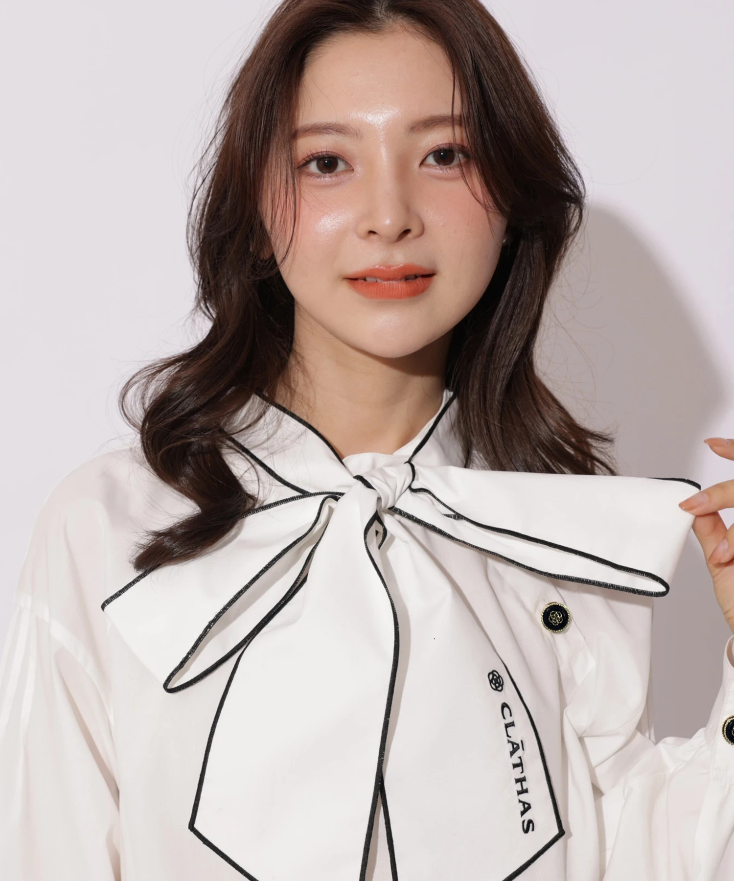 CLATHASコラボ〉ボウタイパフスリーブブラウス | シャツ・ブラウス