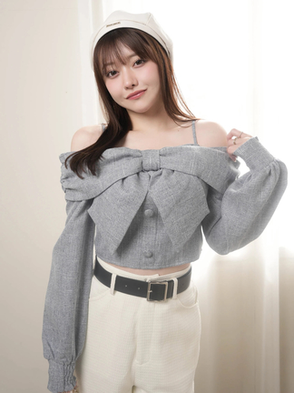 LIP SERVICE（リップサービス）｜ ミックスフェザーリボンアンサンブル