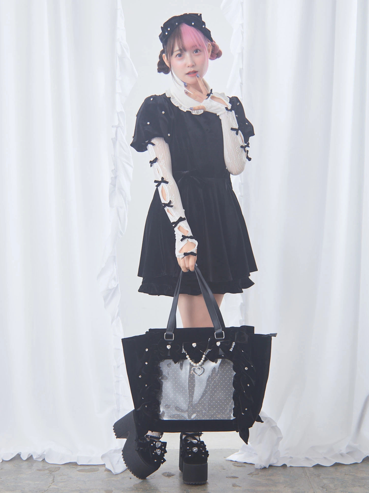 確定ファンサのおまじないベロアBag(特大) - Ank Rouge(アンクルージュ