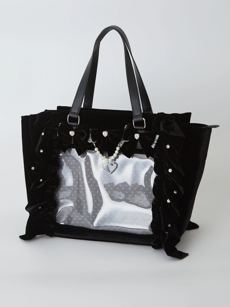 確定ファンサのおまじないベロアBag(特大) - Ank Rouge(アンクルージュ