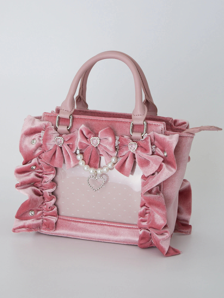 確定ファンサのおまじないベロアBag(小) - Ank Rouge(アンクルージュ