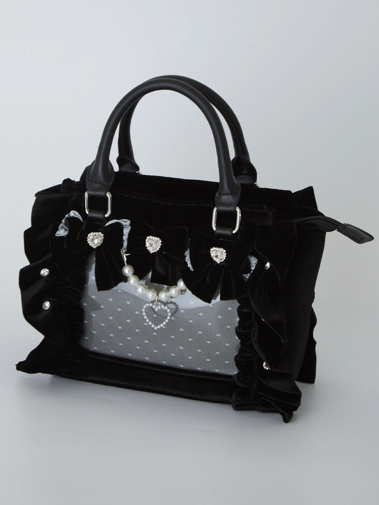 確定ファンサのおまじないベロアBag(小) - Ank Rouge(アンクルージュ