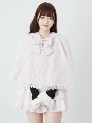 うさちゃんレースポンチョ - Ank Rouge(アンクルージュ)のポンチョ