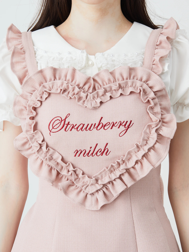 ハートエプロンセットアップ - Ank Rouge(アンクルージュ)の