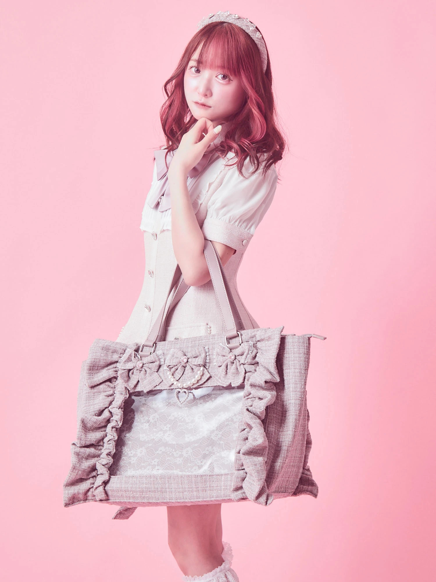 Ank Rouge 【痛バ】確定ファンサのおまじない ぬいとお出かけBAG 大 痛