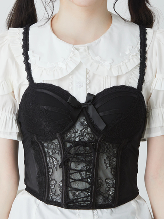 バレエコアレースコルセットインナー - Jamie エーエヌケー(ジェイミー