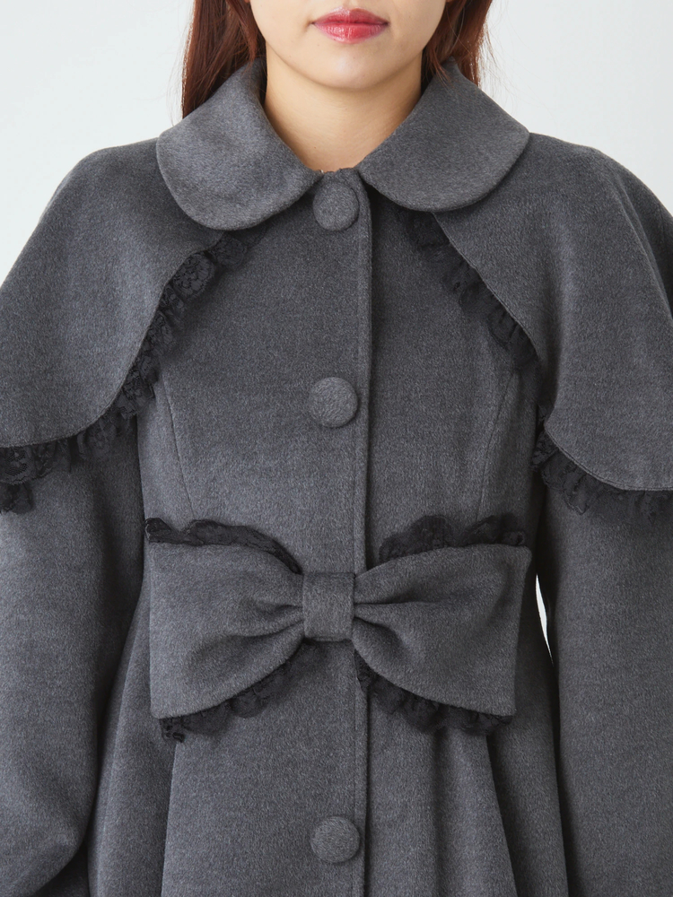 おリボンケープドーリーコート - Jamie エーエヌケー(ジェイミーエー