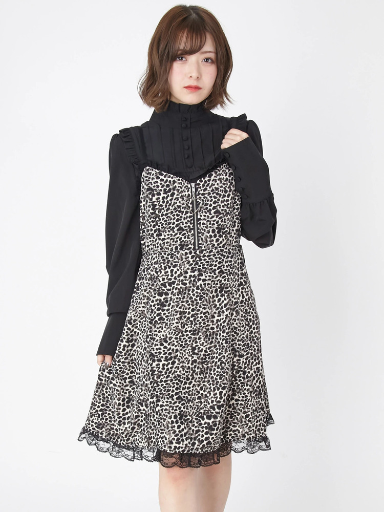 レオパードキャミワンピース - Jamie エーエヌケー(ジェイミーエー