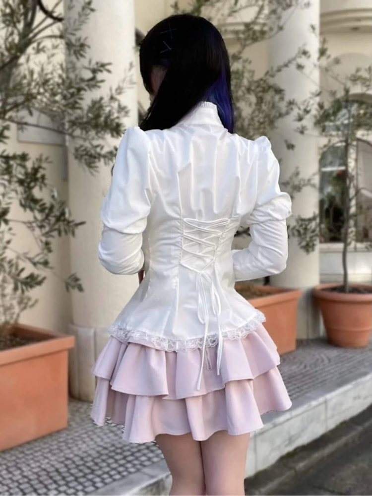 コルセットゴシックブラウス - Jamie エーエヌケー(ジェイミーエー