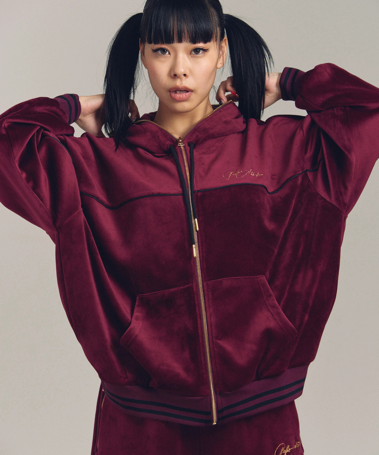 GA VELOR TRACK ZIP HOODIE *セットアップ対応(MENS)｜ファッション