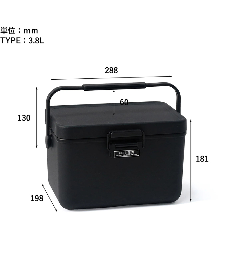 POST GENERAL/ポストジェネラル ザ アイスエラ ハードシェルクーラー