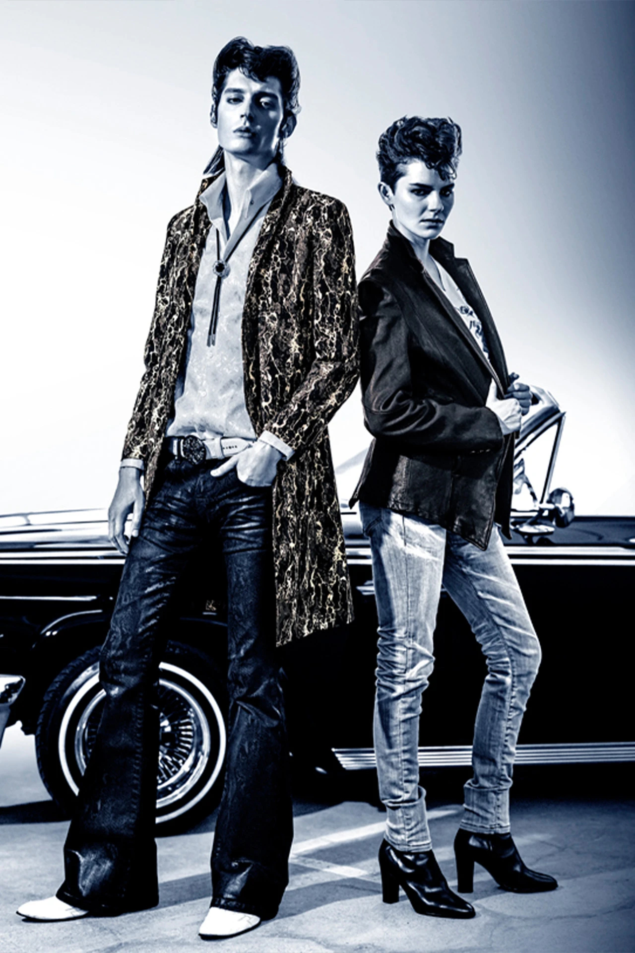 TORNADO MART∴マーブルメタルジャカードコート / TORNADO MART