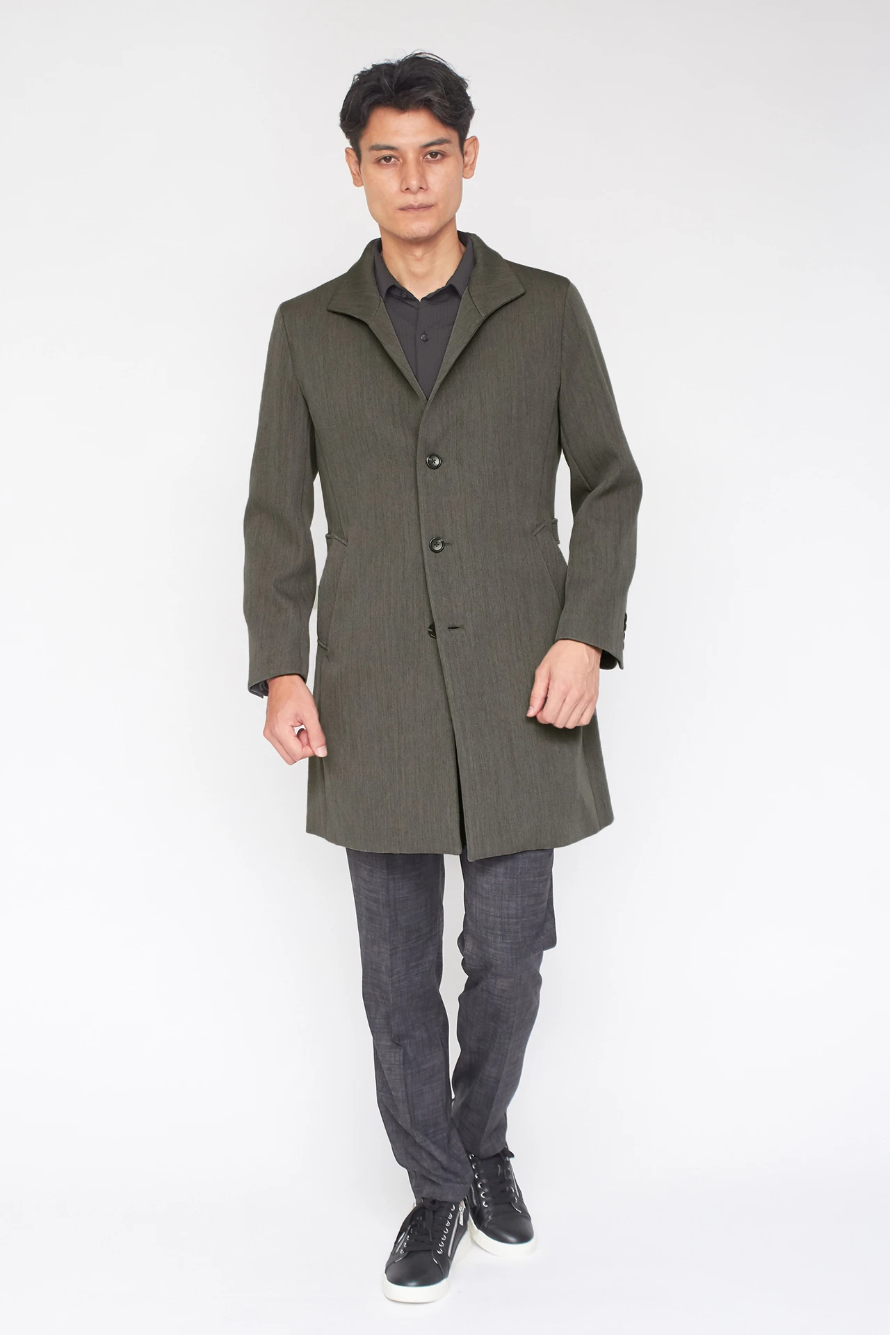 ZERO by TORNADO MART∴ライナー付きイタリアンカラーコート / TORNADO