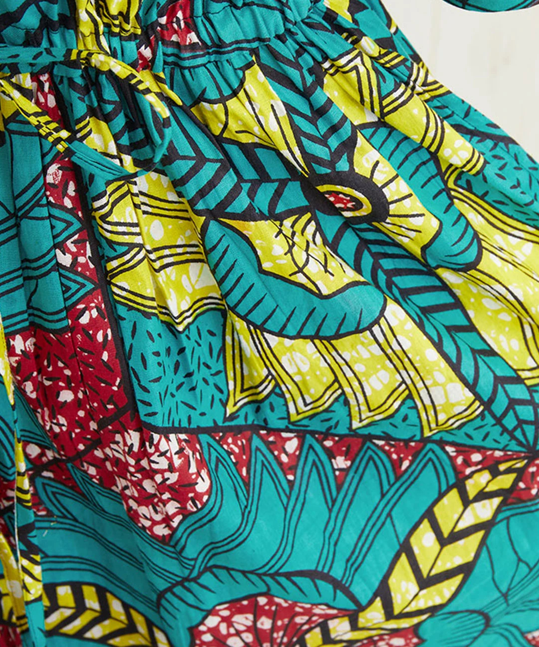 Shanti Shanti アフリカンプレーンワンピース【WEB限定】【2月24日(火