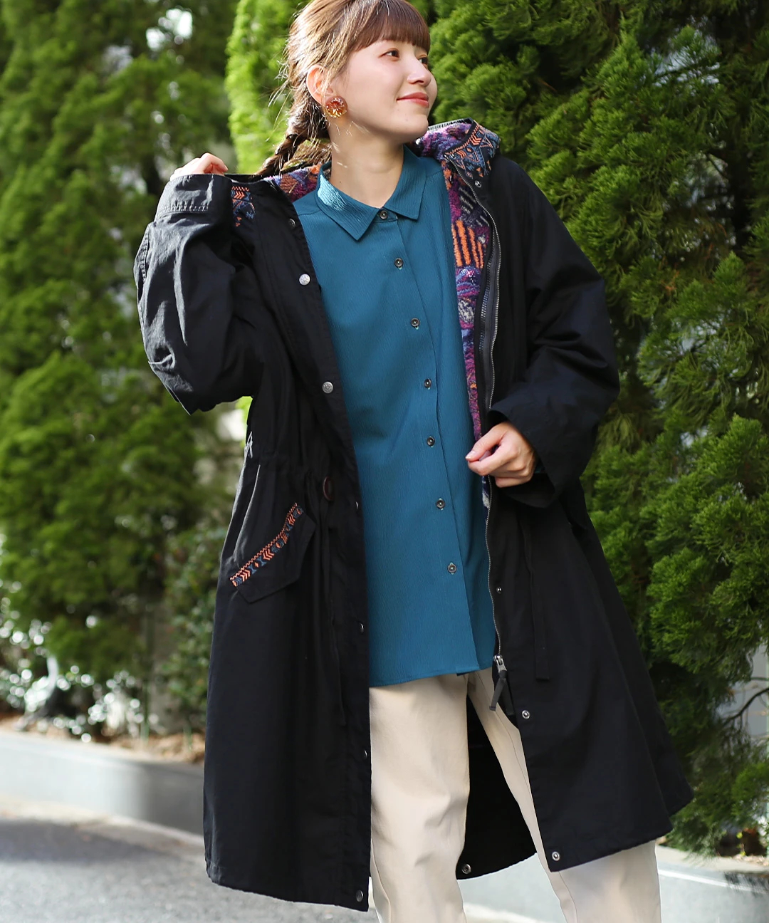 3wayモッズコート(大きいサイズ) 【3月2日(月)15時までの限定価格